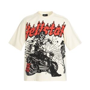 Cream Graphic Men's T-Shirt